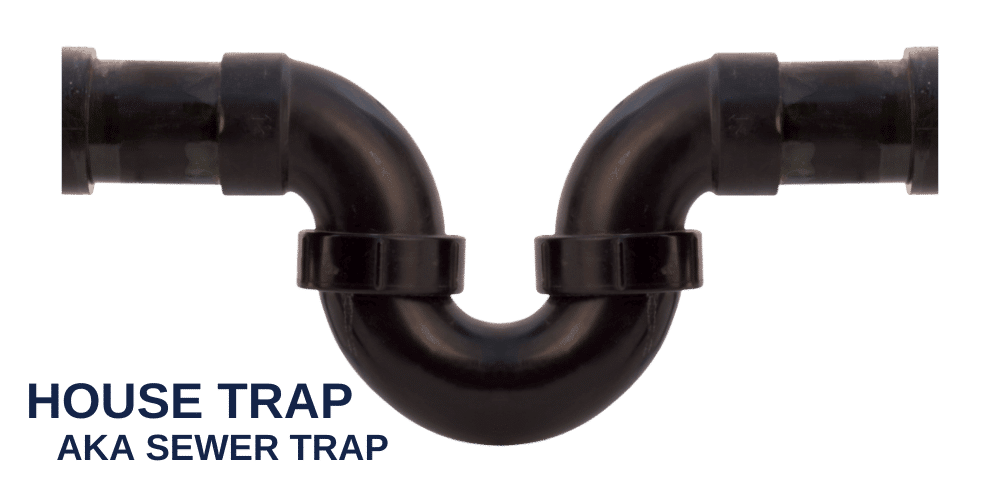 An old house trap (sewer trap)