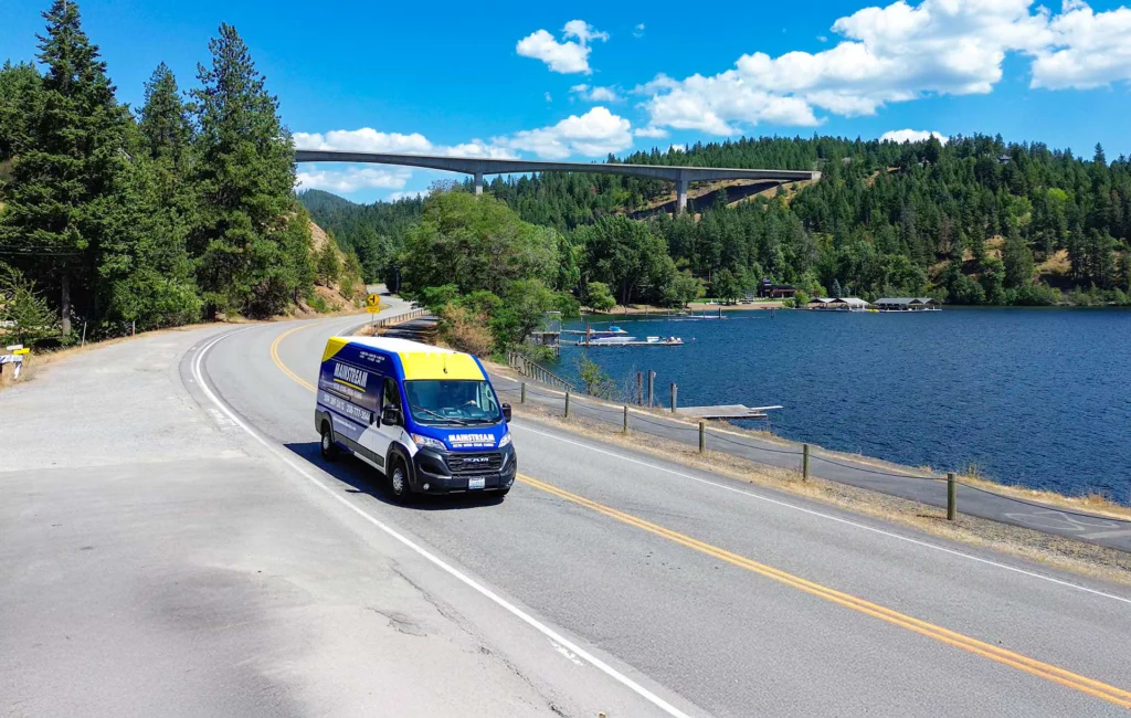 Mainstream Home Services service vehicle in Spokane Valley, Washington
