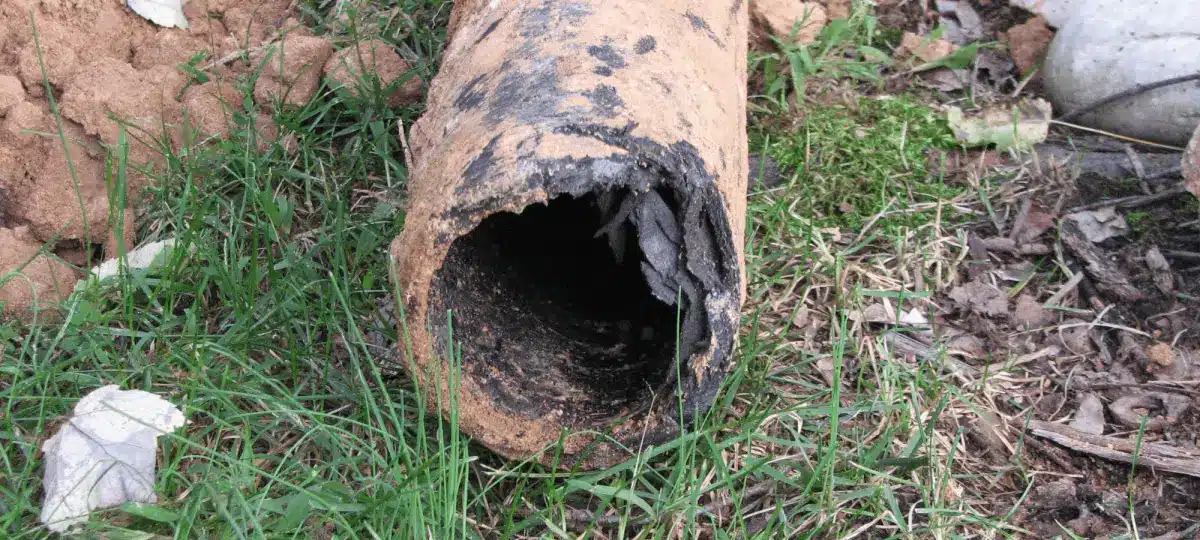 A photo of Orangeburg pipe Orangeburg pipe in Spokane, WA