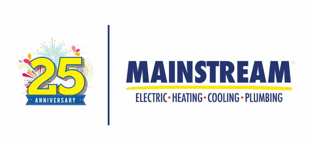 Mainstream logo for the 25th anniversary