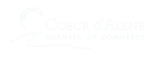 CDA chamber of commerce logo in white