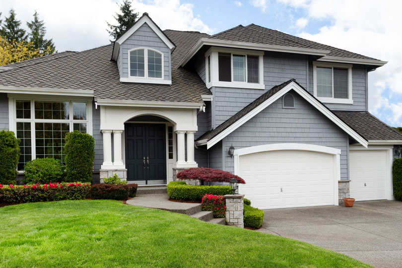 A modern home in the pacific northwest